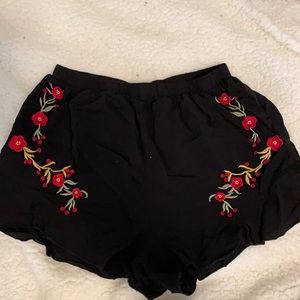 Black Soft Shorts